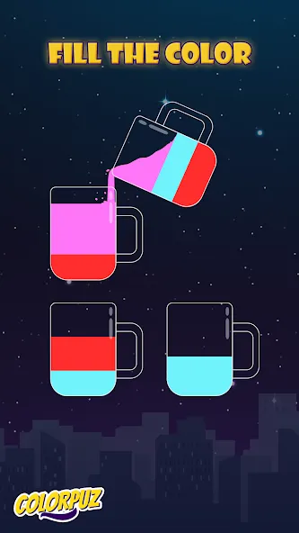 Скачать взлом Colorpuz — Water Sort Puzzle (Колорпаз)  [МОД Mega Pack] — стабильная версия apk на Андроид screen 5