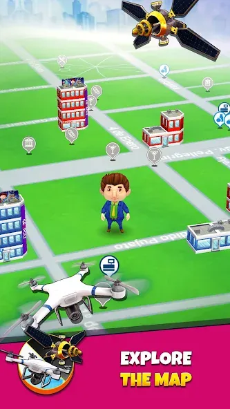 Взломанная Geopoly: Tycoon NFT Idle Game (ГЕОПОЛИ Реал)  [МОД Unlocked] — стабильная версия apk на Андроид screen 3