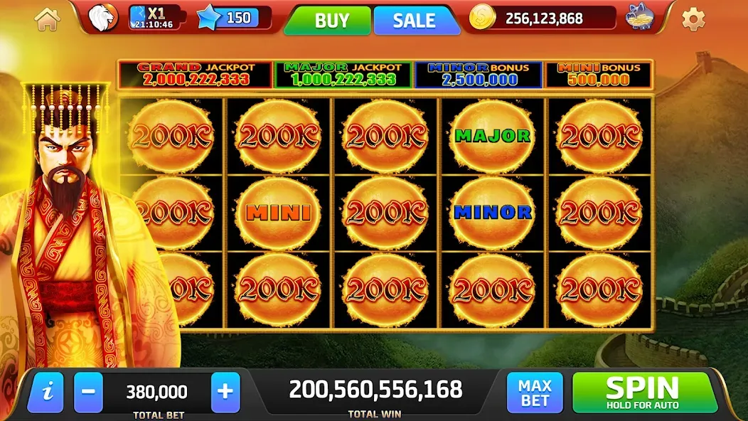 Скачать взлом Royal Jackpot Casino Machines (Роял Джекпот Казино Машины)  [МОД Бесконечные деньги] — полная версия apk на Андроид screen 1