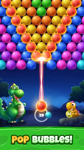 Взломанная Bubble Shooter Primitive Eggs (Бабл Шутер Примитивные Яйца)  [МОД Все открыто] — последняя версия apk на Андроид screen 2