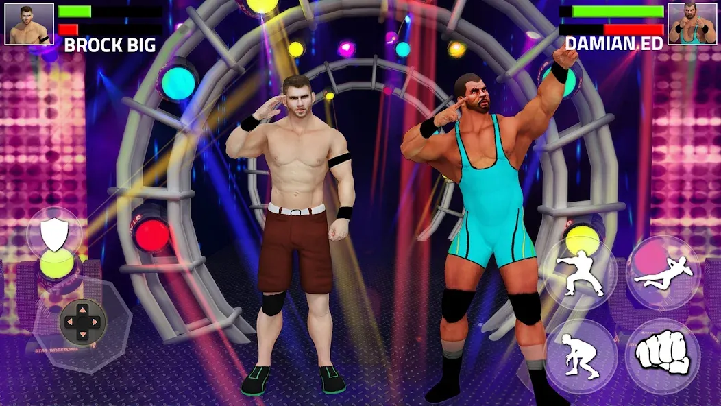 Взломанная Tag Team Wrestling Game (Таг Тим Реслинг Гейм)  [МОД Menu] — полная версия apk на Андроид screen 3