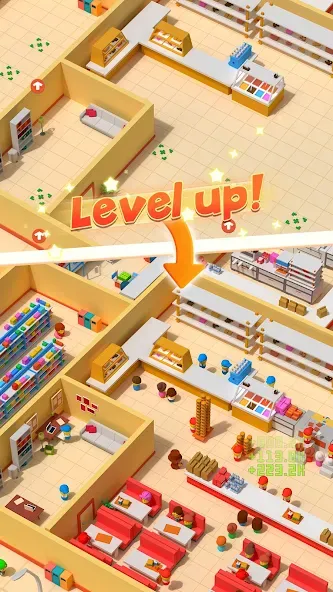 Скачать взломанную My Idle Supermarket Simulator (Мой Айдл Стор)  [МОД Бесконечные деньги] — последняя версия apk на Андроид screen 5