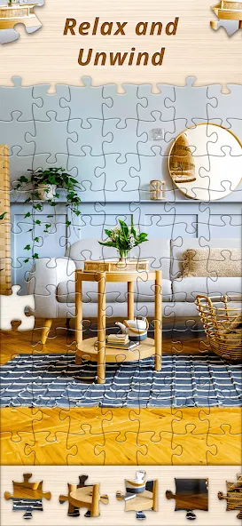 Взломанная Jigsaw Premium Puzzles HD (Джигсоу)  [МОД Все открыто] — полная версия apk на Андроид screen 4