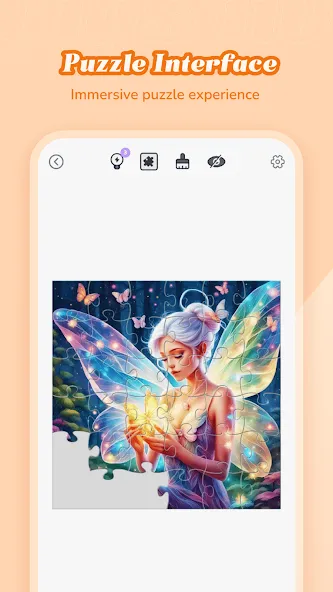 Скачать взлом Fantasy Jigsaw — HD Puzzle (Фэнтези Пазл)  [МОД Много денег] — последняя версия apk на Андроид screen 4