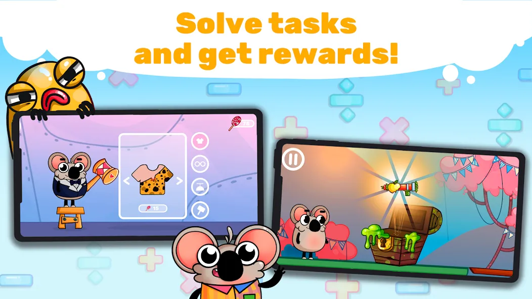 Скачать взломанную Fun Math Facts: Games for Kids  [МОД Меню] — стабильная версия apk на Андроид screen 4