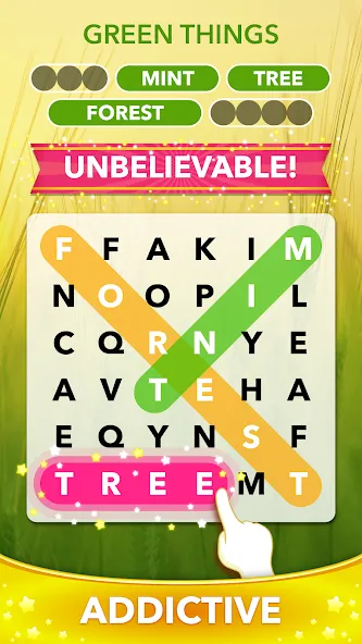Взлом Word Heaps Search — Word Games (Ворд Хипс Срч)  [МОД Unlimited Money] — стабильная версия apk на Андроид screen 2