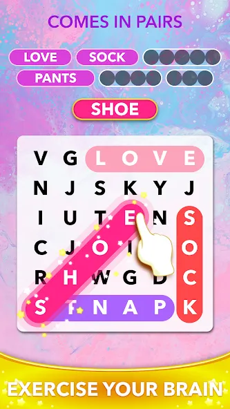 Взлом Word Heaps Search — Word Games (Ворд Хипс Срч)  [МОД Unlimited Money] — стабильная версия apk на Андроид screen 4