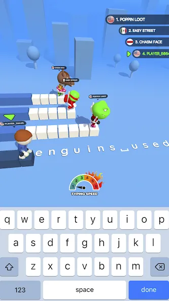 Скачать взломанную Type Sprint: Typing Games (Тайп Спринт)  [МОД Unlimited Money] — полная версия apk на Андроид screen 1
