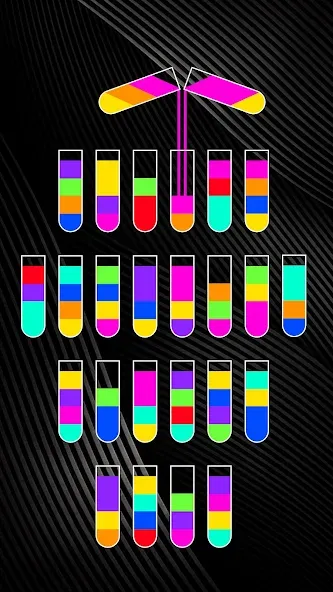 Скачать взломанную SortPuz 3D: Water Color Sort (СортПаз 3Д)  [МОД Unlocked] — последняя версия apk на Андроид screen 2