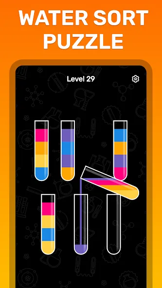 Скачать взломанную Water Sort Puzzle Color Game  [МОД Много денег] — стабильная версия apk на Андроид screen 3
