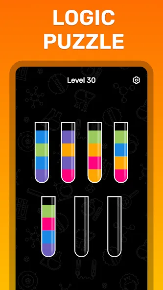 Скачать взломанную Water Sort Puzzle Color Game  [МОД Много денег] — стабильная версия apk на Андроид screen 4