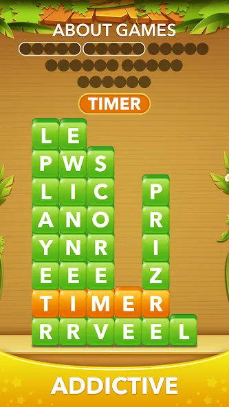 Скачать взломанную Word Heaps -Connect Stack Word  [МОД Много монет] — стабильная версия apk на Андроид screen 4
